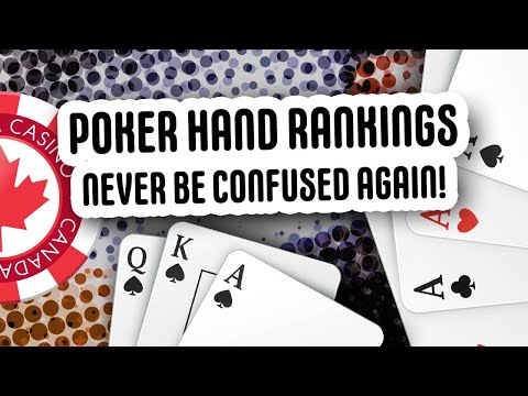 ALL Poker Hands Ranked and Explained!