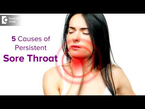 6 Causes of Persistent Sore Throat without Fever or Cough - Dr.Harihara Murthy | Doctors' Circle
