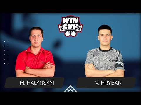 12:30 Mykola Halynskyi - Vadym Hryban West 1 WIN CUP 10.02.2024 | TABLE TENNIS WINCUP