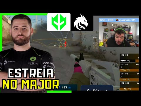 Imperial vs Spirit (Mapa Dust 2 - MD1) Major 2022 - Gaules mch e VVV