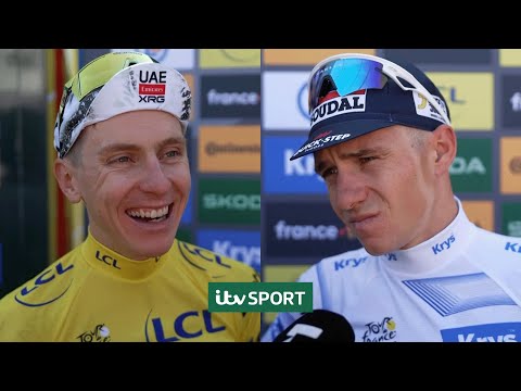 'I was really bad' - Remco Evenepoel & Tadej Pogacar | Stage 13 Tour de France