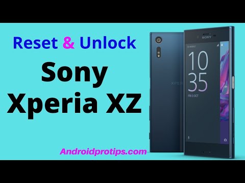 How to Reset & Unlock Sony Xperia XZ