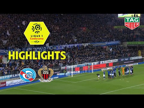RC Strasbourg Alsace - OGC Nice ( 2-0 ) - Highlights - (RCSA - OGCN) / 2018-19
