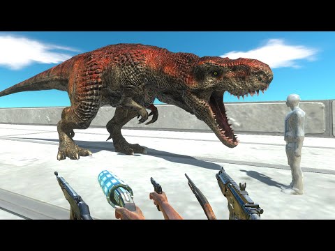 FPS AVATAR WHIT ALL WEAPONS IN DEATH CLIMB-Animal Revolt Battle Simulator