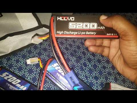 HOOVO 3S 11.1V 80C LIPO BATTERY & ZEEE 3S LIPO