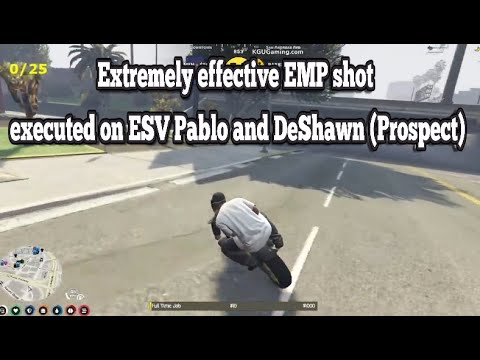 Extremely effective EMP shot executed on ESV Pablo and DeShawn (Prospect) | No-Pixel 3.1
