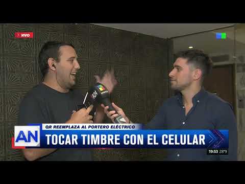 CHAU PORTERO ELÉCTRICO, HOLA QR: tocar timbre con el celular