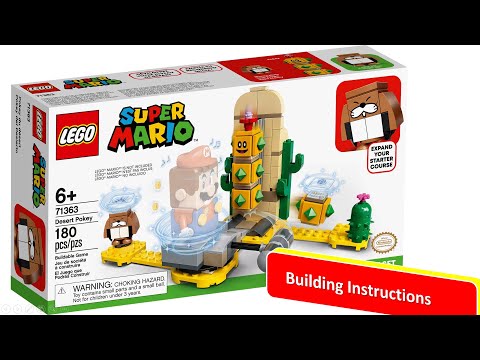 LEGO 71363 Desert Pokey BUILDING INSTRUCTIONS for 71363 SUPER MARIO