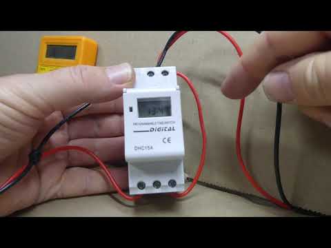 How to Wire Up and Connect a Digital Timer from China - PLEASE READ DESCRIPTION