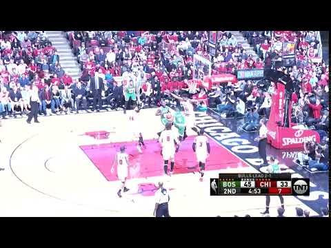 NBA, playoff 2017, Celtics vs. Bulls, Round 1, Game 4, Move 28, Isaiah Thomas, layup