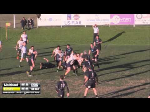 NHRU Round 11 Premier 1 Highlights - Maitland V Mayfield East