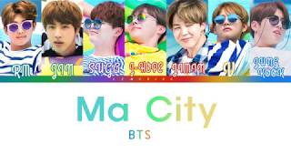 BTS (방탄소년단) - Ma City [Color Coded Lyrics/Han/Rom/Eng]