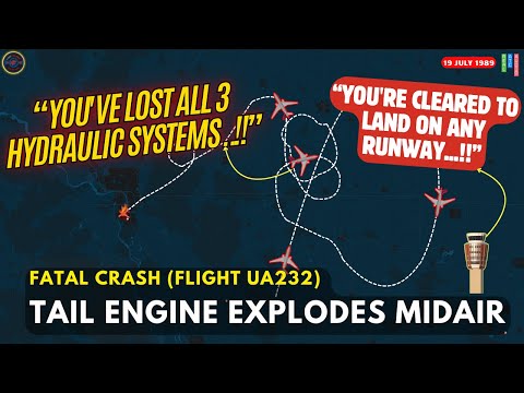 Catastrophic Engine Failure Rips DC-10 Apart — The Miracle and Tragedy of UA232