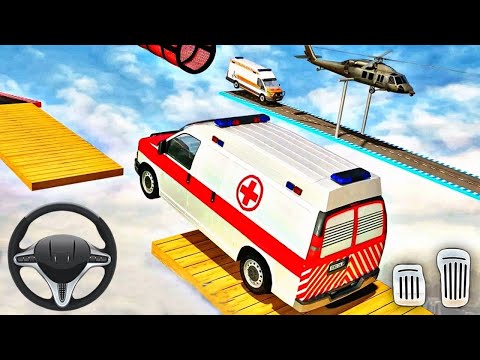 Ambulance Stunt Car Racing Game: Impossible Tracks-Driving simulator-Android games
