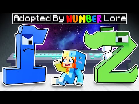 Adopted by the NUMBER LORE in Minecraft!