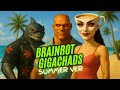 BRAINROT GIGACHADS RAP Summer Beach Version Giga Chad Tung Tung Sahur X Sigma Girl