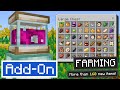 The BEST FARMING and Cooking Addon for Minecraft Bedrock Edition [FARMING Review]