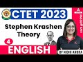 Stephen Krashen Theory By Nidhi Arora CTET ENGLISH PEDAGOGY CTET Classes 2023