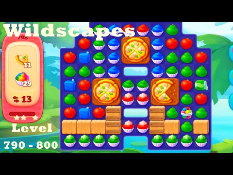 Wildscapes Level 791 - 800 HD Walkthrough | Gameplay | 3 - match game | ios | android | pc | app