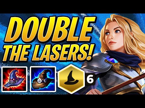DOUBLE THE LASERS w/ 6 MAGE LUX! | TFT | Teamfight Tactics Set 2 | League of Legends Auto Chess