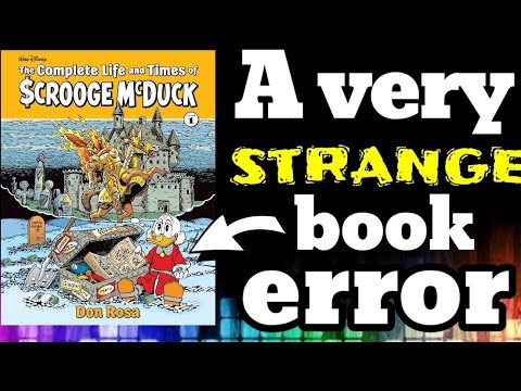 WOULD YOU KEEP THIS BOOK | THE LIFE AND TIMES OF SCROOGE MCDUCK | MAJOR ERROR