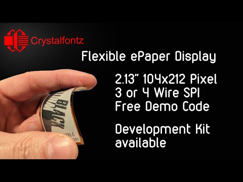 See this flexible ePaper display in action.