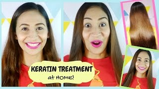DIY Cheap Keratin Treatment At Home | Lolly Isabel