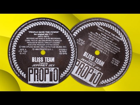 (1993) BLISS TEAM feat. JEFFREY JEY - People have the power (The Original Mix)