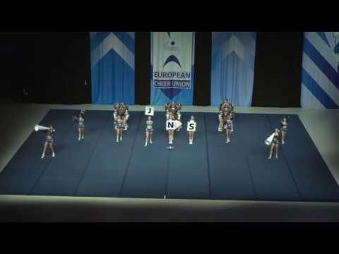 Cheerleading .Junior Cheer All Girl Elite Czech Republic JNS Silverbirds.