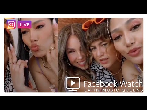 Farina, Thalia y Sofia en Latin Music Queens por Facebook Watch
