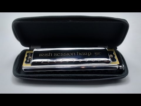 the 12-hole IRISH SESSION HARP - a Harmonica for Irish Music