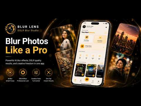 Blur Lens: DSLR Blur Editor video thumbnail