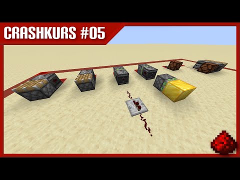 Redstone Crashkurs #05: Observer, Redstone Lamp - Alle Funktionen erklärt!