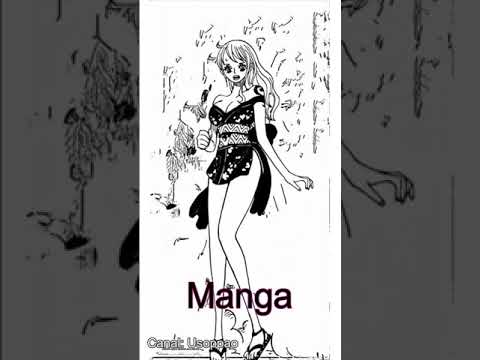 Nami anime vs manga vs fanart vs cosplay vs h3nt4i