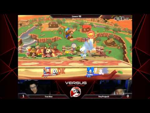 VS Weekly 3/12/15 - Losers Qtrs - True Blue (Sonic) vs. Tito (Diddy Kong) - Smash 4