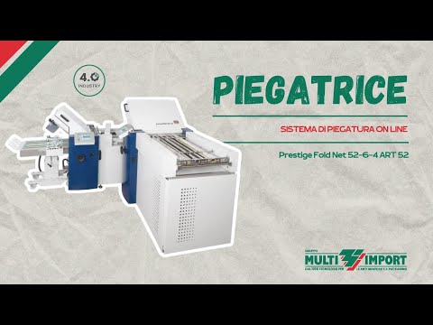 PRESTIGE FOLD NET 52 6-4 ART 52 | Piegatrice in linea con stampanti o taglierine
