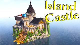 Build an Epic Island Castle in Minecraft - Survival-Friendly