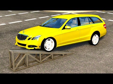 High Speed Flip Ramp Crashes #1 - BeamNG drive