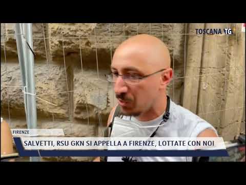 2021-08-04 FIRENZE - SALVETTI, RSU GKN SI APPELLA A FIRENZE, LOTTATE CON NOI