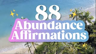 88 Abundance Affirmations for Manifesting Money, Success, and Freedom in 2026