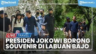 Jokowi Borong Suvenir di Labuan Bajo, Jan Ethes Dibelikan Bucket Hat Motif Sikka
