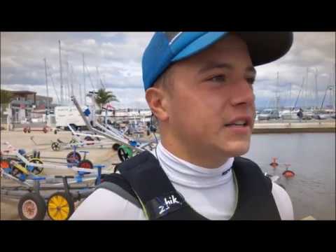 2019 Laser 4.7 Youth Europeans - Day 1 - Yurii Gumenko UKR