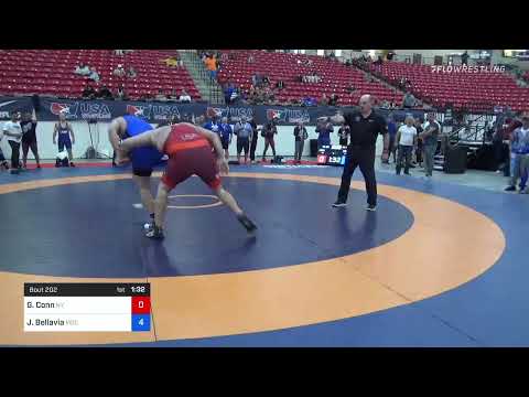 130 Lbs Rr Rnd 4 - Greg Conn, New York Vs Joseph T Bellavia, Mad Cow Wrestling Club 4573