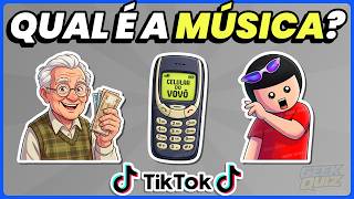 🎵 ADIVINHE A MÚSICA DO TIKTOK COM EMOJIS ✅ quem está cantando? #quiz #geekquiz