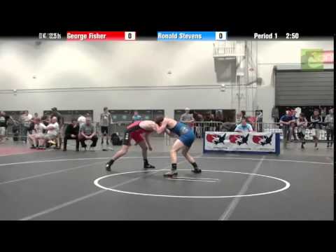 Men 60 KG / 132.25 lbs - George Fisher vs. Ronald Stevens