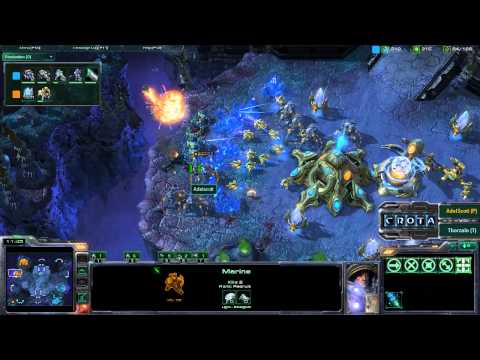 StarCraft 2 - SC542 - G2 - Adelscott (P) vs ThorZain (T) on Shakuras Plateau