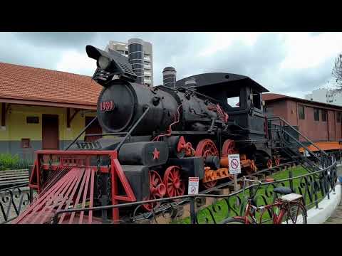 RAUL SOARES MG MUITO BONITO O TREM DE FERRO 