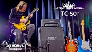 Video thumbnail for MESA/Boogie Triple Crown TC-50 – Classic Rock by MESA/Boogie