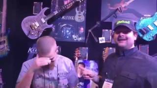 Video thumbnail for New Kiesel GH3 24-Fret Bolt guitar w/ Jeff Kiesel by X-Mann