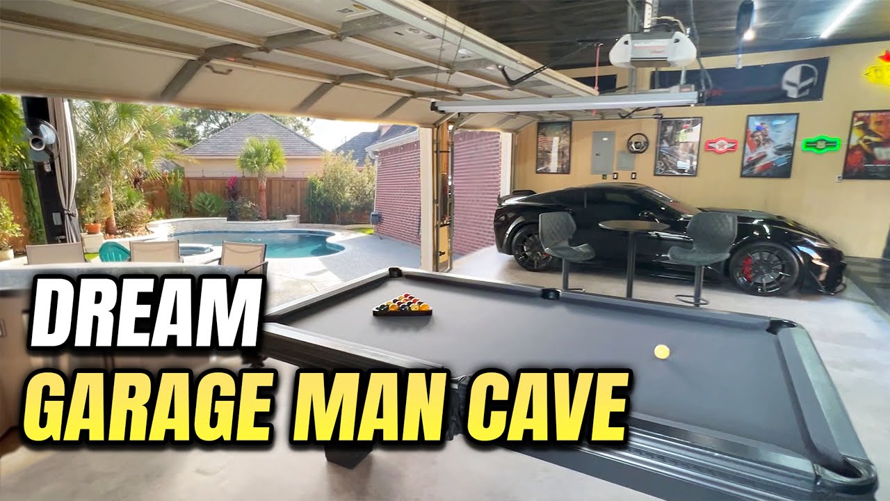 Garage Man Cave of the Year? Full Tour!